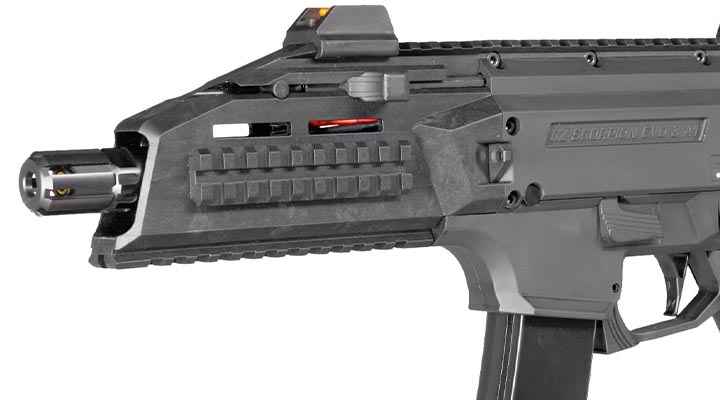 ASG CZ Scorpion EVO 3 - A1 Sub Machine Gun Leviathan ECU S-AEG 6mm BB schwarz - Ultimate CNC Edition Bild 8