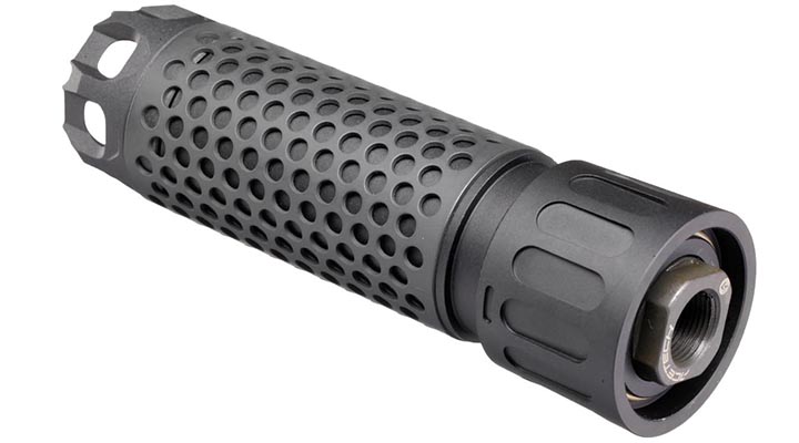 Acetech Predator MKIII Suppressor mit Bifrost M Multi-Color Flame Effect Flasher Unit inkl. Akku + Flash-Hider 14mm- schwarz Bild 5