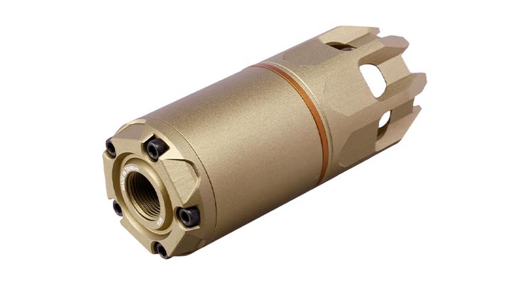 Acetech Raider Tracer Unit mit Blaster M Flame Effect Flasher Unit inkl. Akku 14mm- tan Bild 4