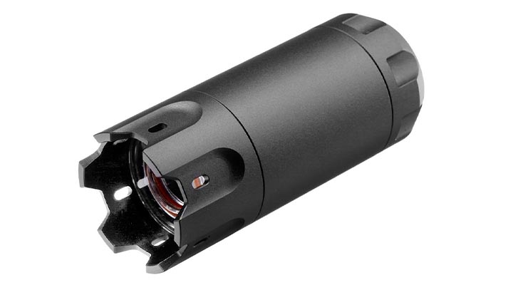 Acetech Blaster Tracer / Flame Effect Flasher Unit inkl. integriertem Akku 14mm- / 11mm+ schwarz