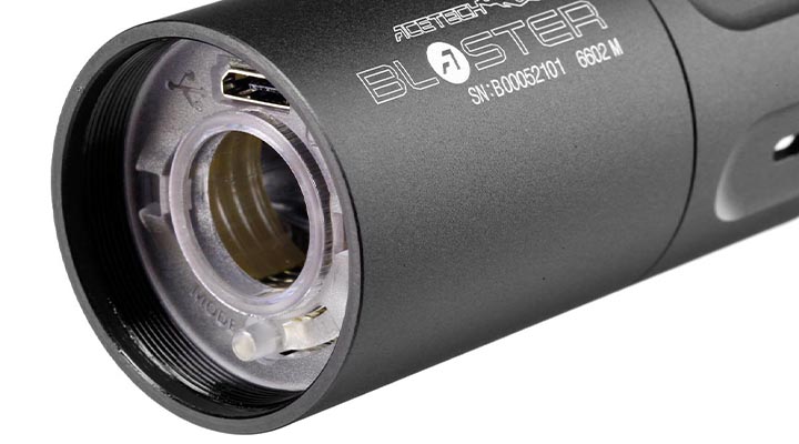Acetech Blaster Tracer / Flame Effect Flasher Unit inkl. integriertem Akku 14mm- / 11mm+ schwarz Bild 7