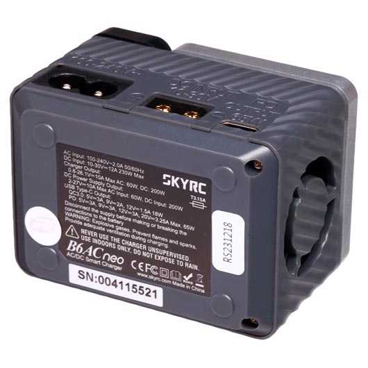 SKYRC B6AC Neo Smart Charger Ladegert f. LiPo / NiMH / Pb 10A 200W 12 / 230V SK100200-01 Bild 5