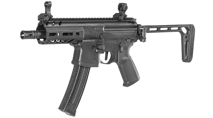King Arms Sig Sauer ProForce MPX-K Sportline Polymergehuse S-AEG 6mm BB schwarz