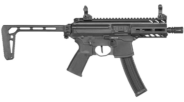 King Arms Sig Sauer ProForce MPX-K Sportline Polymergehuse S-AEG 6mm BB schwarz Bild 3