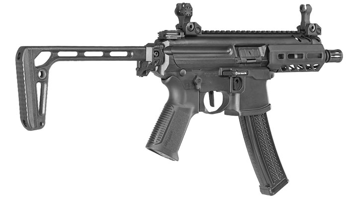 King Arms Sig Sauer ProForce MPX-K Sportline Polymergehuse S-AEG 6mm BB schwarz Bild 4