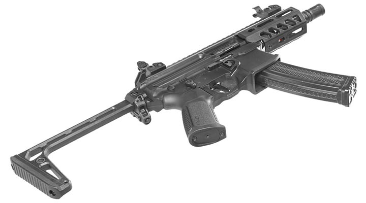 King Arms Sig Sauer ProForce MPX-K Sportline Polymergehuse S-AEG 6mm BB schwarz Bild 6