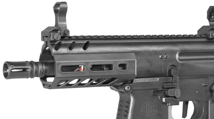 King Arms Sig Sauer ProForce MPX-K Sportline Polymergehuse S-AEG 6mm BB schwarz Bild 7