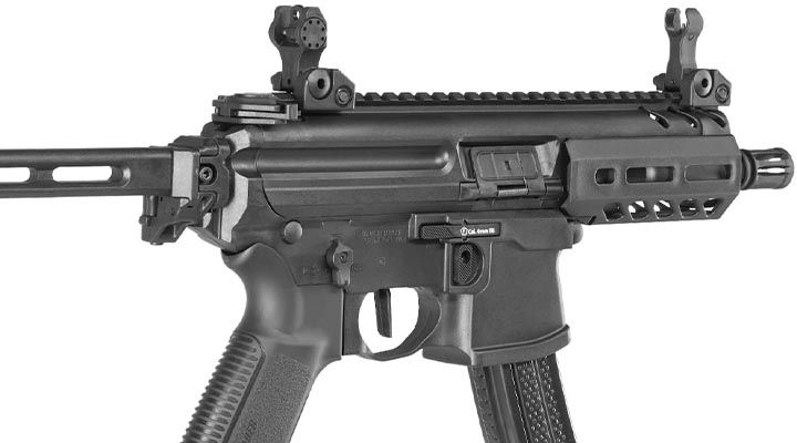 King Arms Sig Sauer ProForce MPX-K Sportline Polymergehuse S-AEG 6mm BB schwarz Bild 9