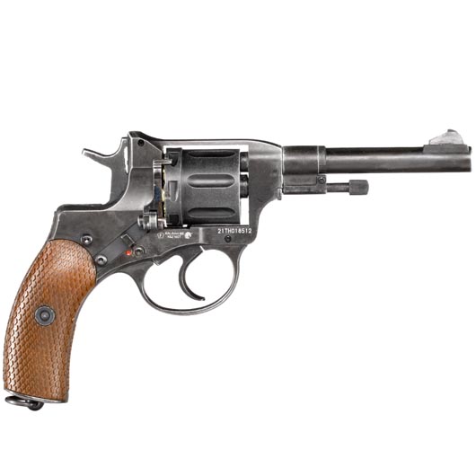 Gletcher NGT-F Revolver Vollmetall CO2 6mm BB Aging Black Bild 3