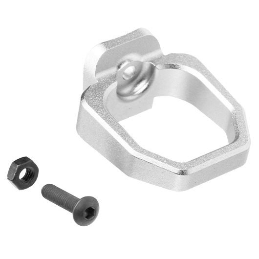 TTI Airsoft CNC Aluminium Spannring Edged f. TTI TP22 Competition GBB Serie silber