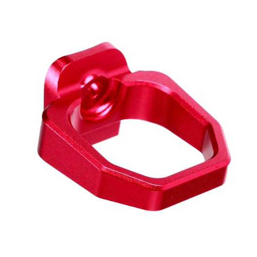 TTI Airsoft CNC Aluminium Spannring Edged f. TTI TP22 Competition GBB Serie rot Bild 1