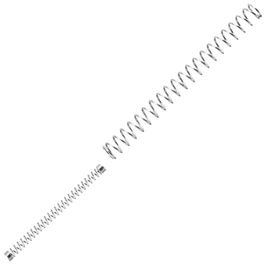 CTM Airsoft Performance Recoil / Loading Nozzle Spring Set f. Action Army AAP-01 / AAP-01C GBB Pistolen silber Bild 1