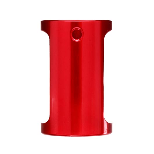 TTI Airsoft CNC Aluminium Compensator Type-A f. Pistolen mit 14mm- Auengewinde rot Bild 6