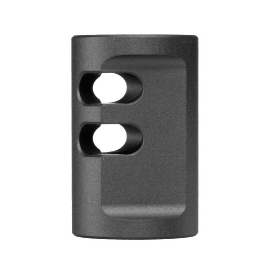 TTI Airsoft CNC Aluminium Compensator Type-A f. Pistolen mit 14mm- Auengewinde schwarz Bild 5