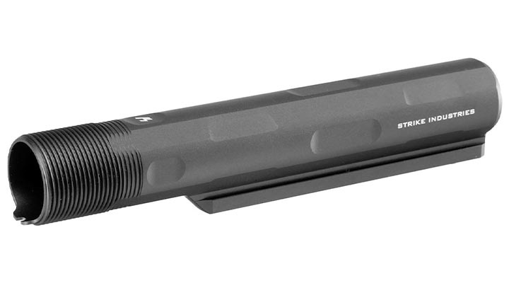 Strike Industries CNC Aluminium ARE-T7 Advanced Receiver Extension - 7 Position Stock Tube schwarz