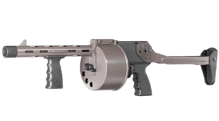 APS Striker-12 MKII Street Sweeper Revolver Gas Shotgun 6mm BB grau Bild 1