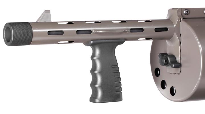 APS Striker-12 MKII Street Sweeper Revolver Gas Shotgun 6mm BB grau Bild 7