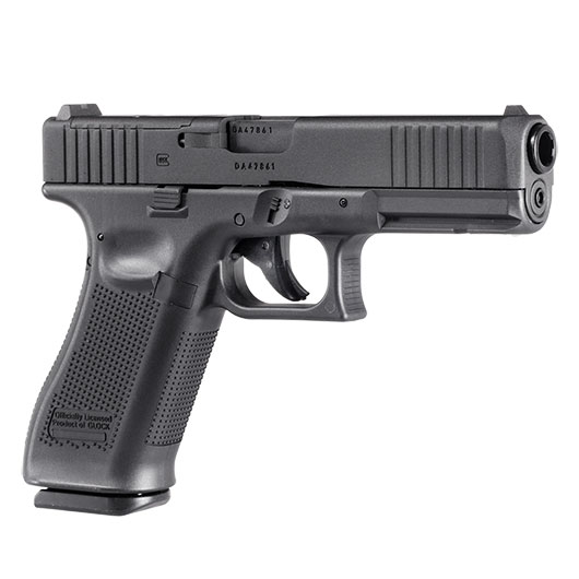 Glock 17 Gen. 5 MOS Airsoft mit Metallschlitten CO2 BlowBack 6mm BB schwarz Bild 7