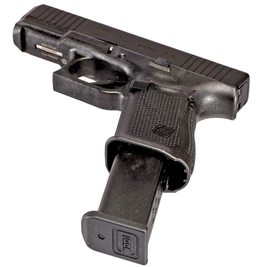 Glock 19 Gen. 5 Airsoft mit Metallschlitten GBB 6mm BB schwarz Bild 5