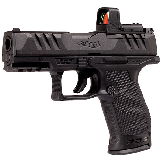 Walther PDP Compact 4 Zoll Set inkl. RDS 8 Red-Dot mit Metallschlitten CO2 NBB 6mm BB schwarz