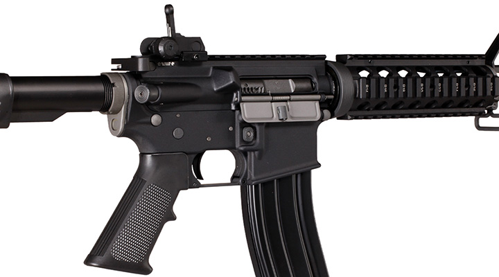 Wei-ETech FN Herstal M4A1 RIS Carbine Vollmetall AWSS Open-Bolt Gas-Blow-Back 6mm BB schwarz Bild 8