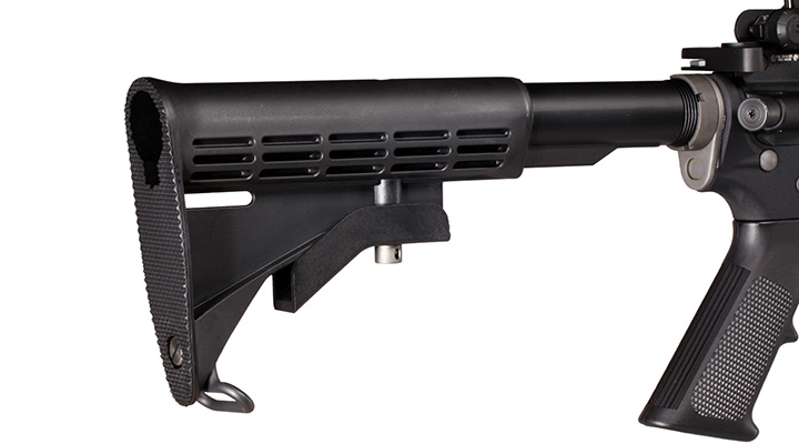 Wei-ETech FN Herstal M4A1 RIS Carbine Vollmetall AWSS Open-Bolt Gas-Blow-Back 6mm BB schwarz Bild 9