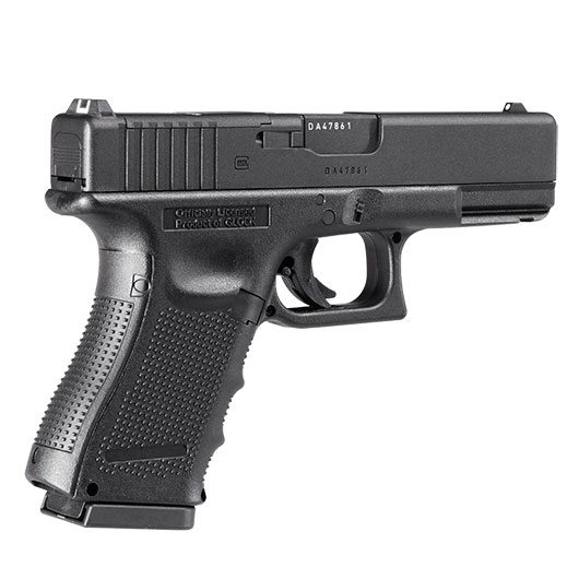 Glock 19 Gen. 4 MOS Airsoft mit Metallschlitten CO2 NBB 6mm BB schwarz Bild 3