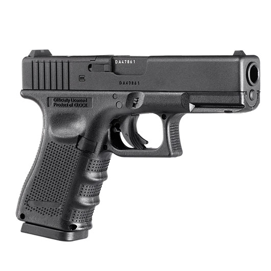 Glock 19 Gen. 4 MOS Airsoft mit Metallschlitten CO2 NBB 6mm BB schwarz Bild 6