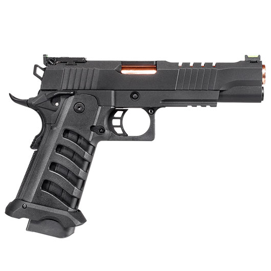 KLI Hi-Capa 5.1 Helios MK3 Vollmetall GBB 6mm BB schwarz Bild 3