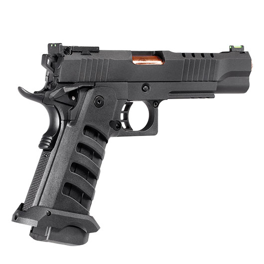 KLI Hi-Capa 5.1 Helios MK3 Vollmetall GBB 6mm BB schwarz Bild 4