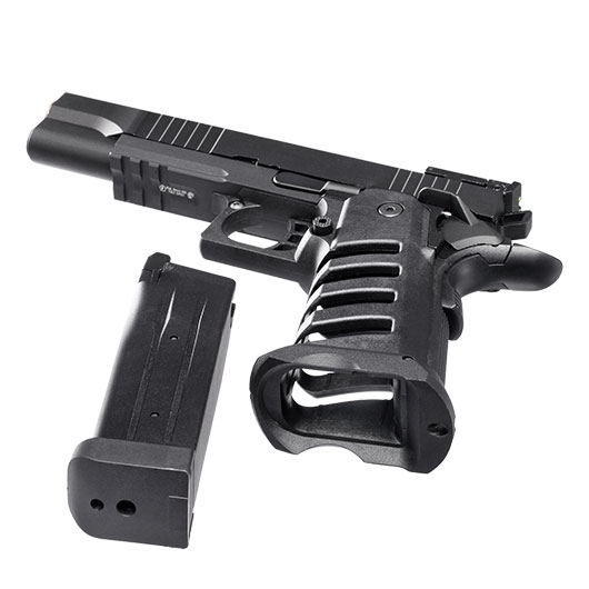 KLI Hi-Capa 5.1 Helios MK3 Vollmetall GBB 6mm BB schwarz Bild 6