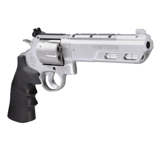 Smith & Wesson 629 Competitor 6 Zoll Vollmetall CO2 Revolver 6mm BB silber Bild 9