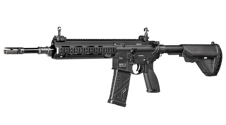 Heckler & Koch HK416 F-S Vollmetall MosFet S-AEG 6mm BB schwarz