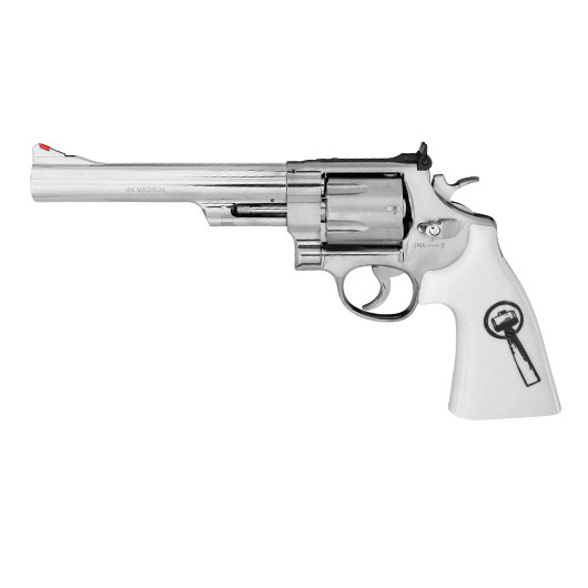 Smith & Wesson 629 Trust Me CO2 Airsoftrevolver 6mm BB 6,5 Zoll Chrome-Finish Bild 1