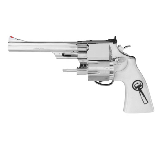Smith & Wesson 629 Trust Me CO2 Airsoftrevolver 6mm BB 6,5 Zoll Chrome-Finish Bild 2