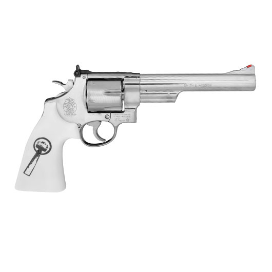 Smith & Wesson 629 Trust Me CO2 Airsoftrevolver 6mm BB 6,5 Zoll Chrome-Finish Bild 3