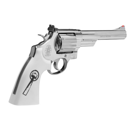 Smith & Wesson 629 Trust Me CO2 Airsoftrevolver 6mm BB 6,5 Zoll Chrome-Finish Bild 4