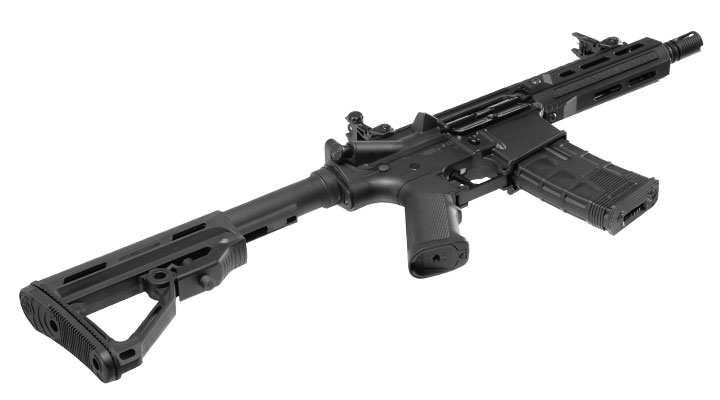 ICS M4 Lightway Dagger Polymergehuse Mosfet S-AEG 6mm BB schwarz Bild 5