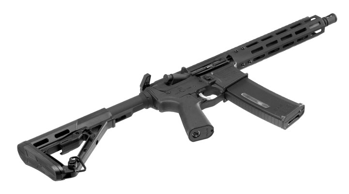 APS / EMG Noveske 10.5 Zoll Chainsaw Edge II MosFet Vollmetall S-AEG 6mm BB schwarz Bild 5