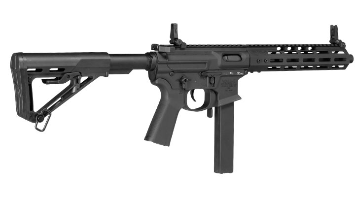 APS / EMG Noveske 9 9mm Gen. 4 eSilver Edge SDU-MosFet 2.0 Vollmetall S-AEG 6mm BB schwarz Bild 4