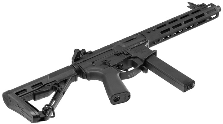 APS / EMG Noveske 9 9mm Gen. 4 eSilver Edge SDU-MosFet 2.0 Vollmetall S-AEG 6mm BB schwarz Bild 5