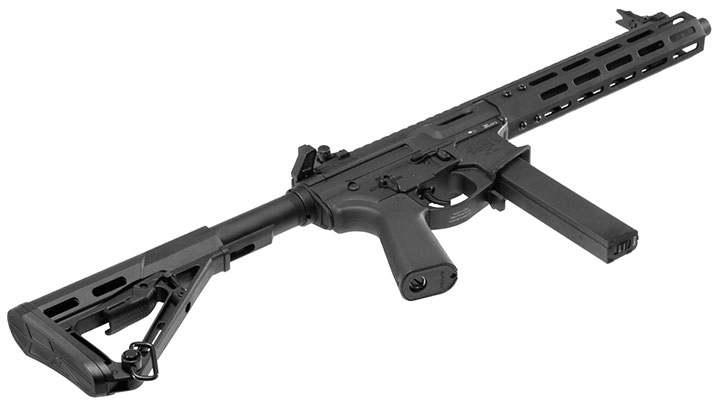 APS / EMG Noveske 9 9mm Gen. 4 eSilver Edge SDU-MosFet 2.0 Vollmetall S-AEG 6mm BB schwarz Bild 6