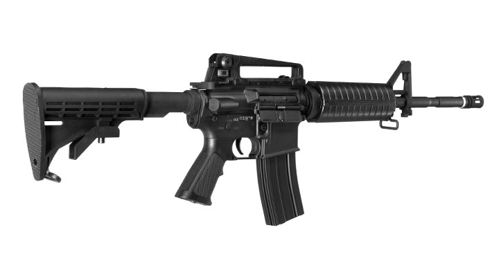 APS M4A1 Carbine Kompetitor-Series eSilver Edge SDU-MosFet 2.0 AEG 6mm BB schwarz Bild 3