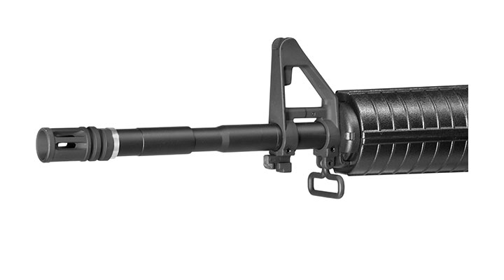 APS M4A1 Carbine Kompetitor-Series eSilver Edge SDU-MosFet 2.0 AEG 6mm BB schwarz Bild 6