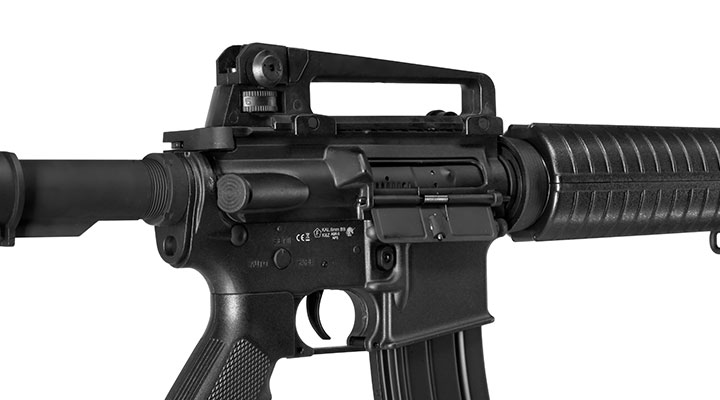 APS M4A1 Carbine Kompetitor-Series eSilver Edge SDU-MosFet 2.0 AEG 6mm BB schwarz Bild 8