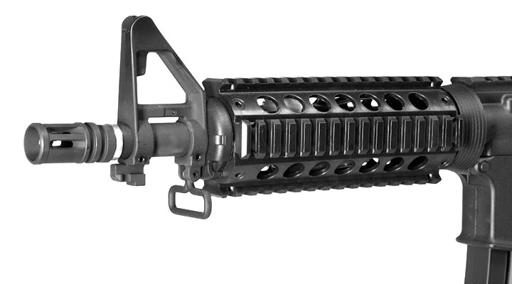 APS M4 CQB RIS Kompetitor-Series eSilver Edge SDU-MosFet 2.0 AEG 6mm BB schwarz Bild 6