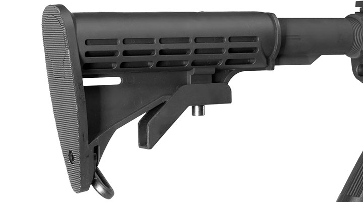 APS M4 CQB RIS Kompetitor-Series eSilver Edge SDU-MosFet 2.0 AEG 6mm BB schwarz Bild 9