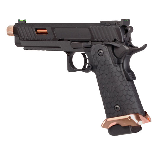 KLI Hi-Capa 5.1 Baba Yaga EXG Vollmetall GBB 6mm BB schwarz Bild 8