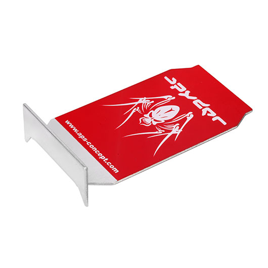 APS Spyder Logo ePopper Popper Target Aluminium Dosen-bungsziel rot Bild 3
