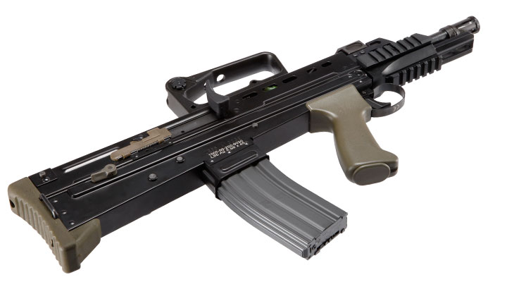 G&G L85 AFV 2.0 ETU-Mosfet BlowBack Vollmetall S-AEG 6mm BB oliv / schwarz Bild 4